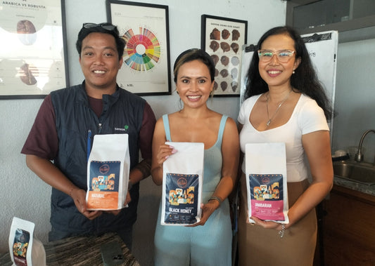 Bali Coffee : With the concept of Tri Hita Karana, Bali Beans Coffee & Co produces 500 kg of coffee per hectare per year