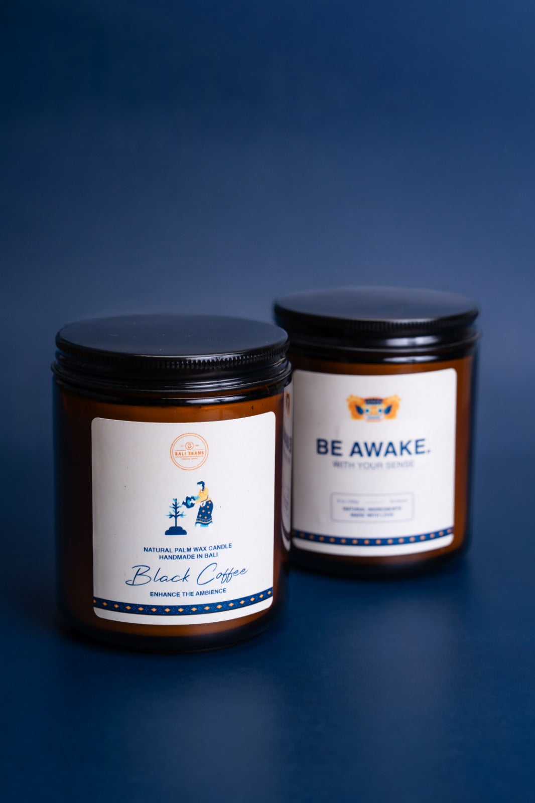 Coffee Candle Aromatherapy – Black Coffee &amp; Coffee Vanilla Scent