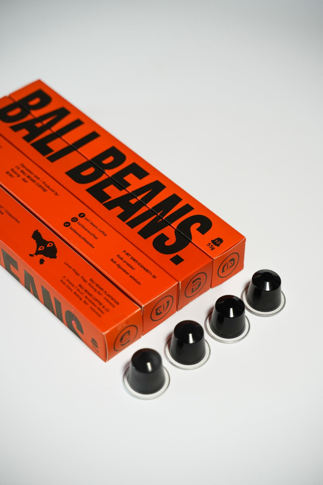Bali Beans Coffee Capsules Nespresso Compatible Specialty Coffee - Kintamani Bali