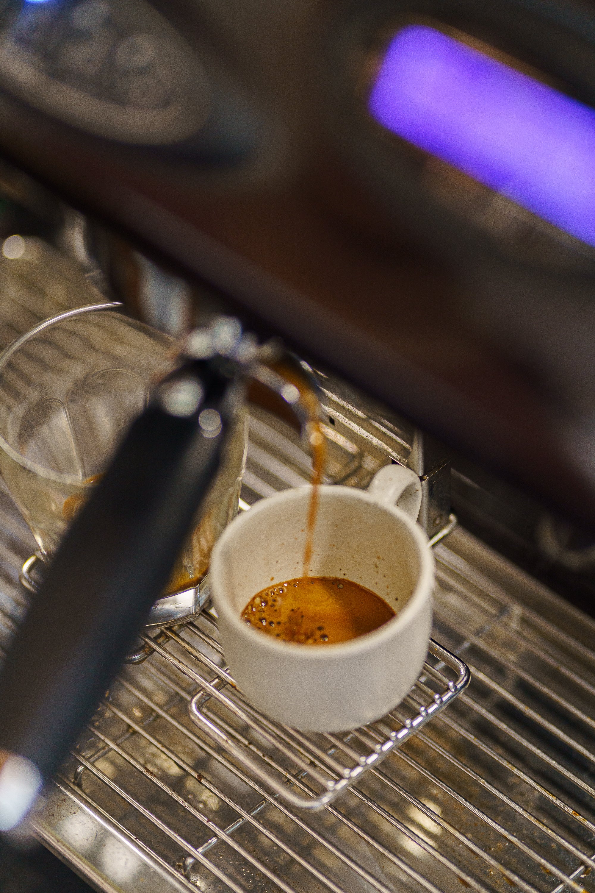 Coffee machine at Bali Beans